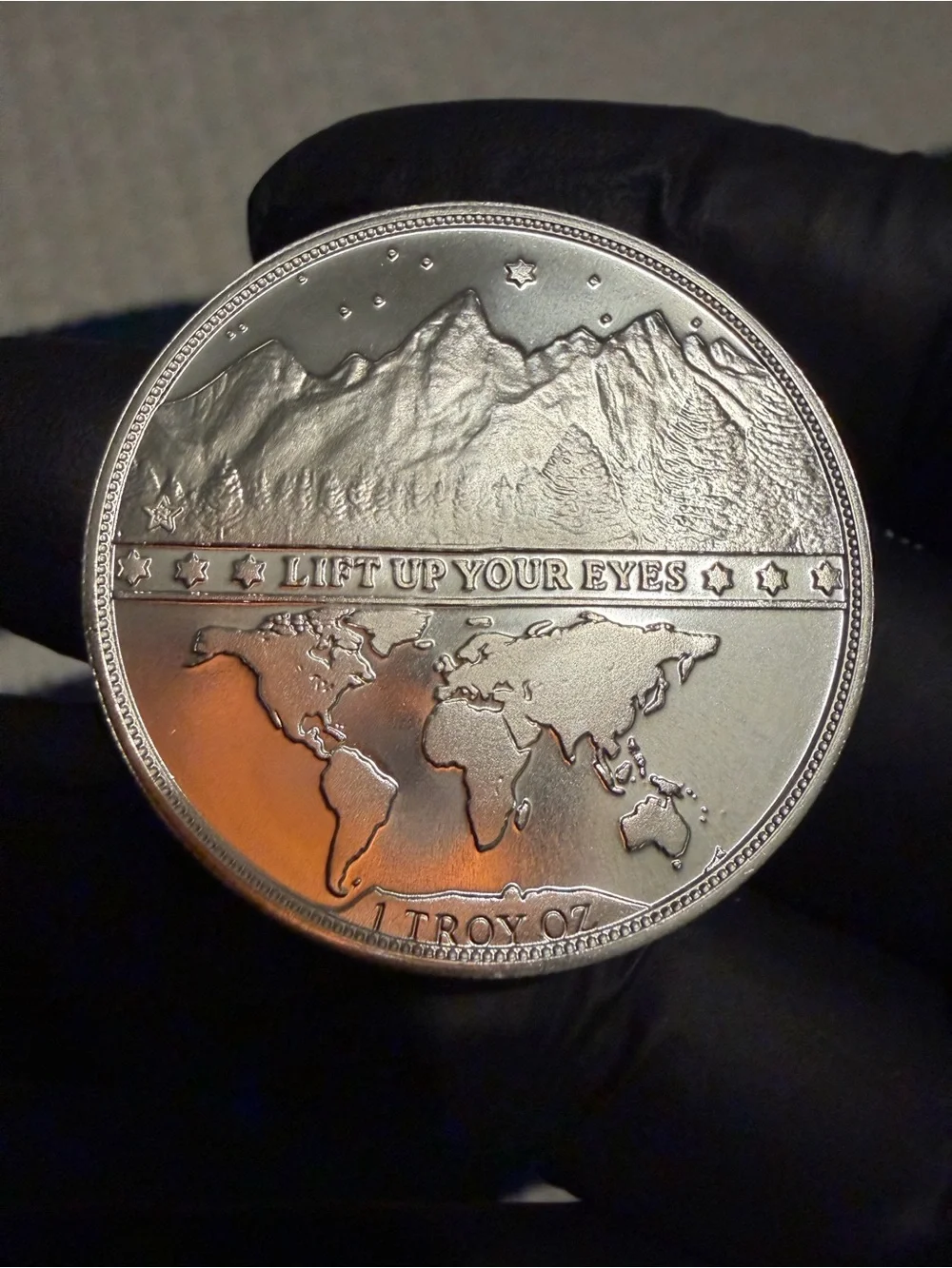 Silver ‘TALENT’ Collectible Round - Silver Finish